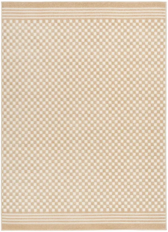 Nourison Care Free Caf02 Taupe Rug
