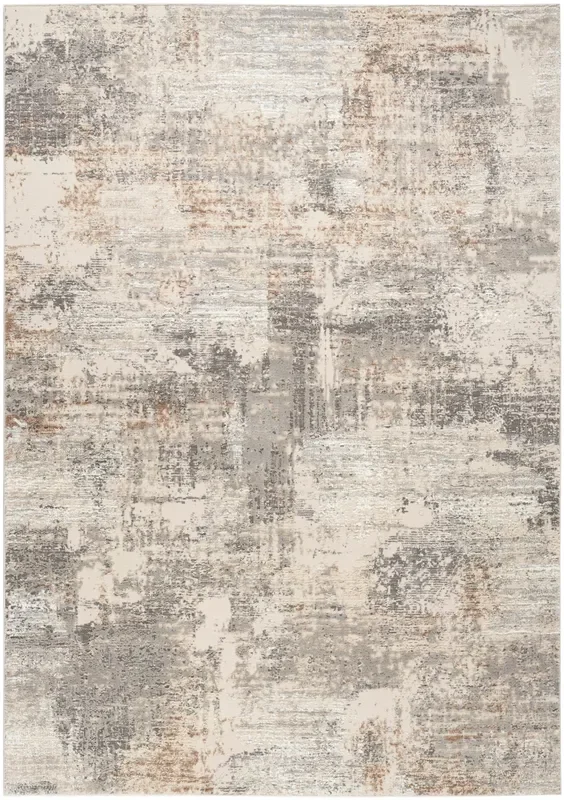 Nourison Sustainable Trends Sut04 Beige Grey Rug