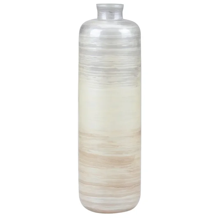 Ombre Swirl Floor Vase
