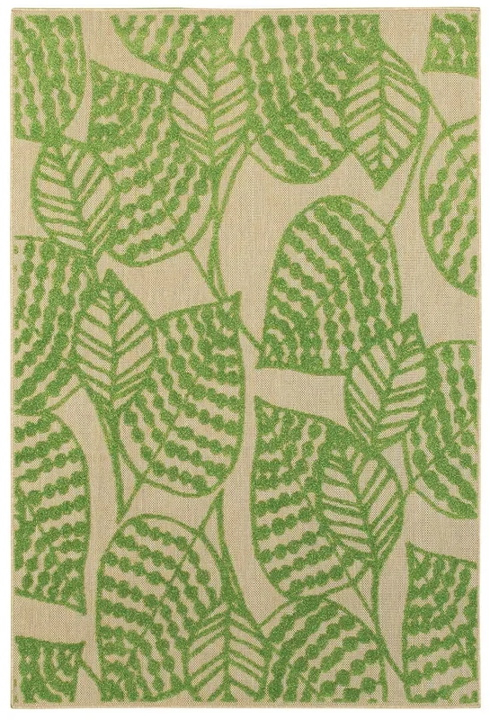 Oriental Weavers Sphinx Cayman 566F9 Sand / Green Rugs