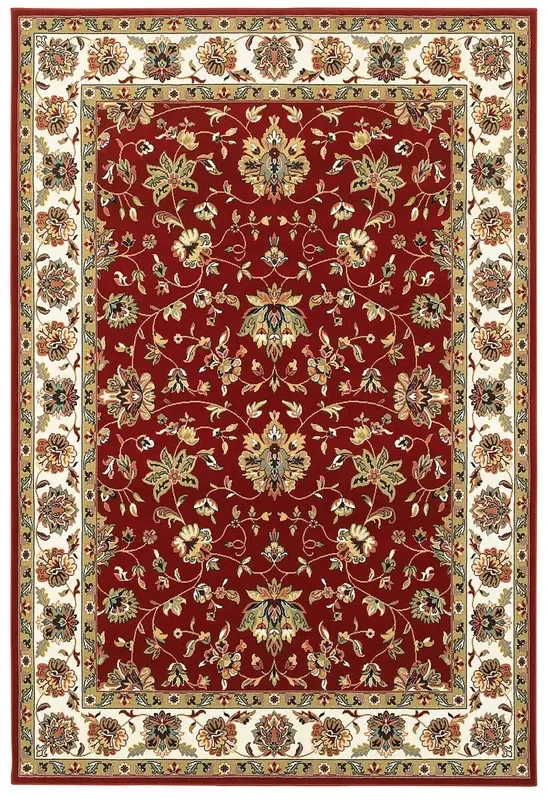 Oriental Weavers Sphinx Kashan 4929R Red / Ivory Rugs