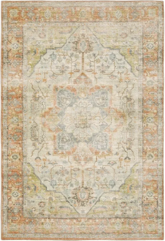 Oriental Weavers Sphinx Savoy 28101 Orange/ Blue Rugs
