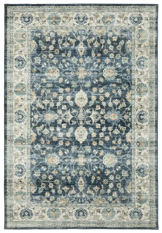 Oriental Weavers Sphinx Sumter Sum02 Blue/ Ivory Rug