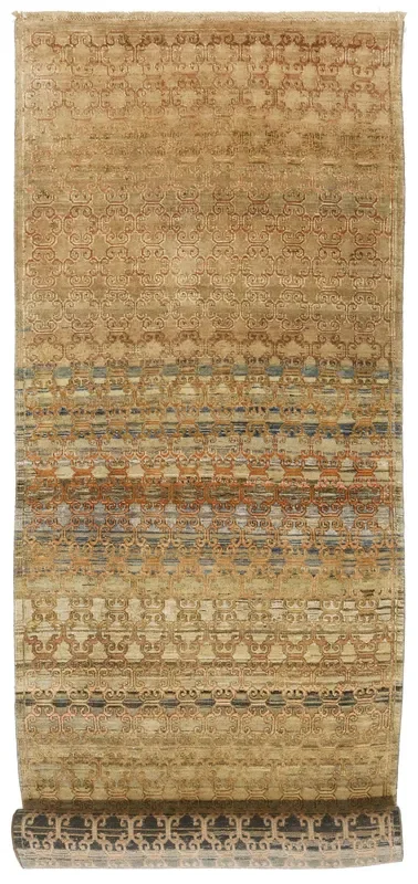 Petite Samarkand Handwoven Transitional Rug, J80579