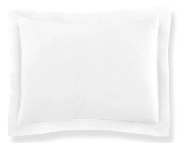 Rio Satin Stitch Flanged King Sham