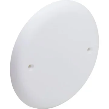 Round Ceiling Box Cover – White