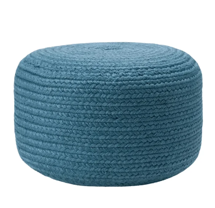 Saba Solar Santa Rosa Pouf – Blue Mirage