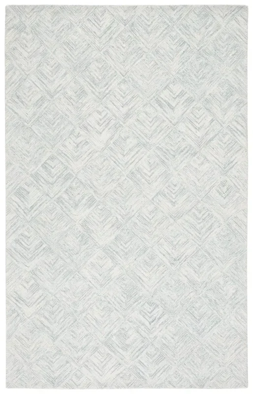 Safavieh Abstract Abt428F Grey/Turquoise Rug