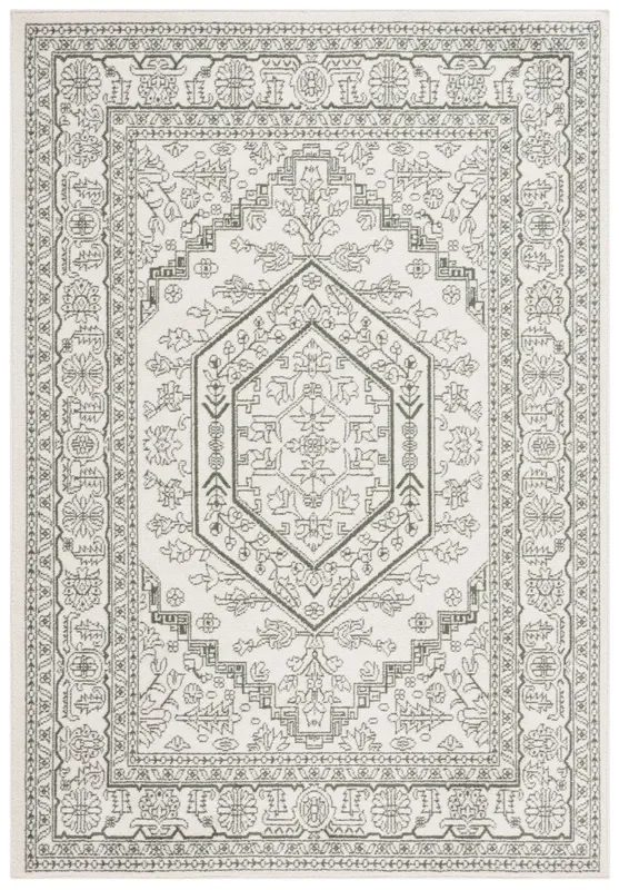 Safavieh Adirondack Adr108X Ivory/Dark Green Rug