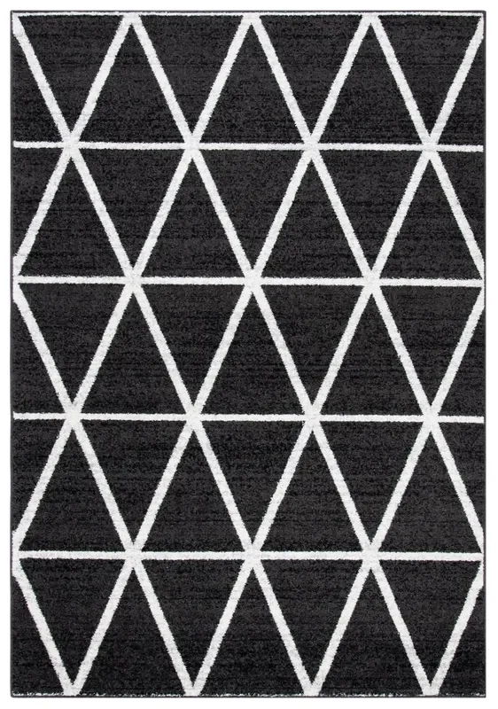 Safavieh Adirondack Adr262G Black/Ivory Rugs