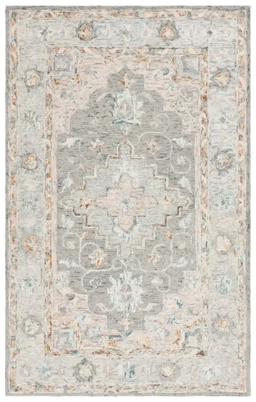 Safavieh Anatolia An301F Grey/Rust Rug