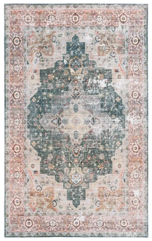 Safavieh Arizona Arz126Y Green/Light Brown Rug