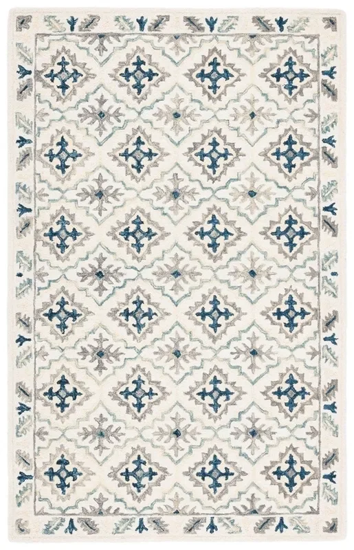 Safavieh Aspen Apn140A Ivory/Blue Rug