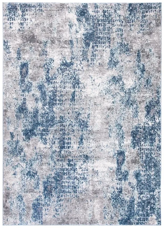 Safavieh Aston Asn704N Navy/Grey Rug
