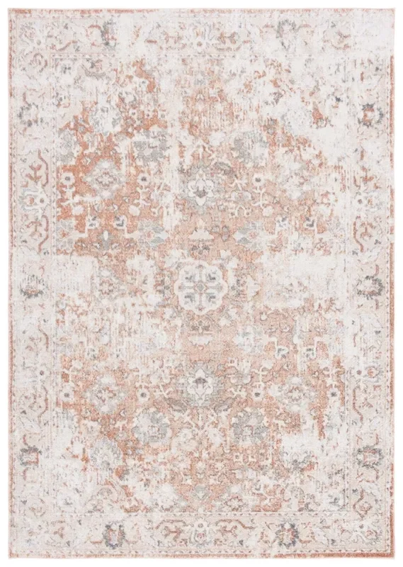 Safavieh Baltimore Bal852A Ivory/Rust Rug