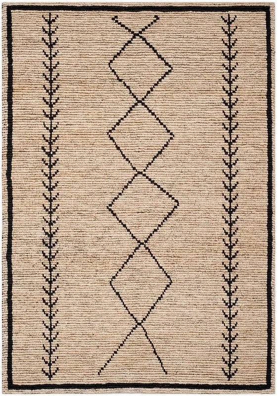 Safavieh Bohemian Boh701A Ivory / Black Rugs