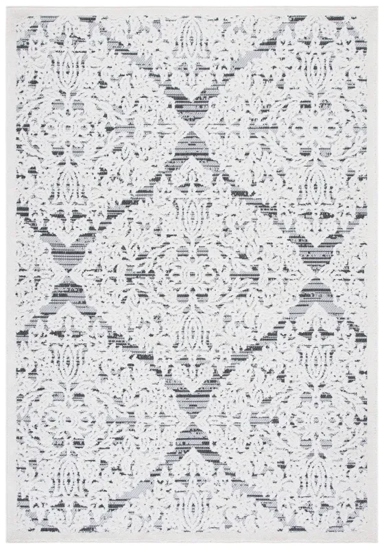 Safavieh Cabana Cbn660A Ivory/Grey Rug