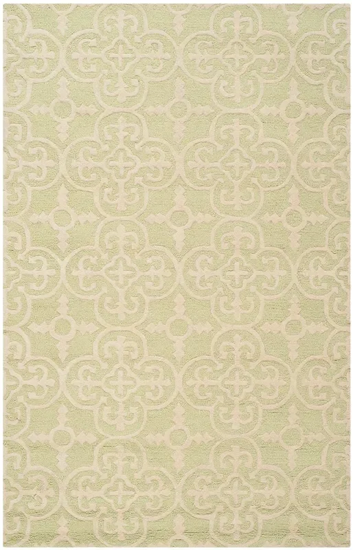 Safavieh Cambridge Cam133B Light Green / Ivory Rugs
