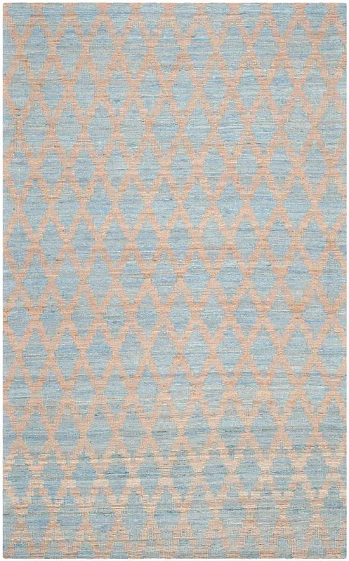 Safavieh Cape Cod Cap413A Light Blue / Gold Rugs