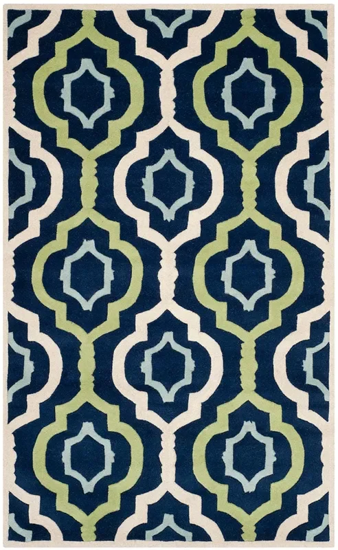 Safavieh Chatham Cht747C Dark Blue / Multi Rugs