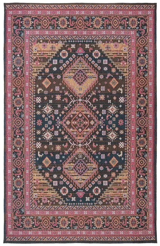 Safavieh Classic Vintage Clv114N Navy / Pink Rugs