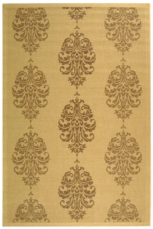 Safavieh Courtyard cy2720-3001 Natural / Brown Rugs