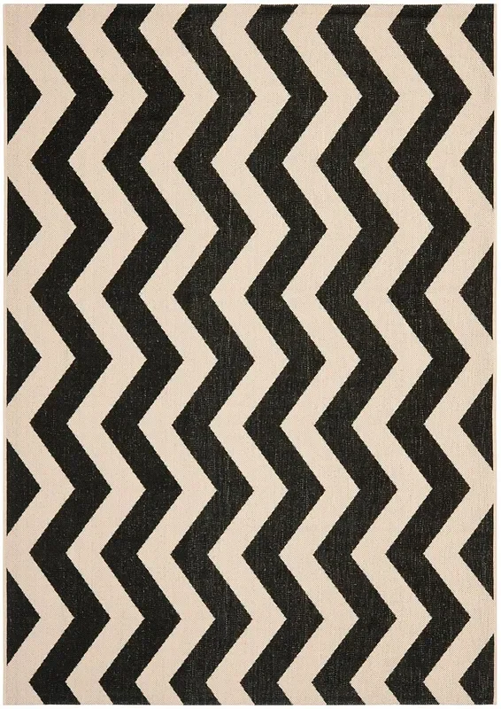 Safavieh Courtyard Cy6245-256 Black / Beige Rugs