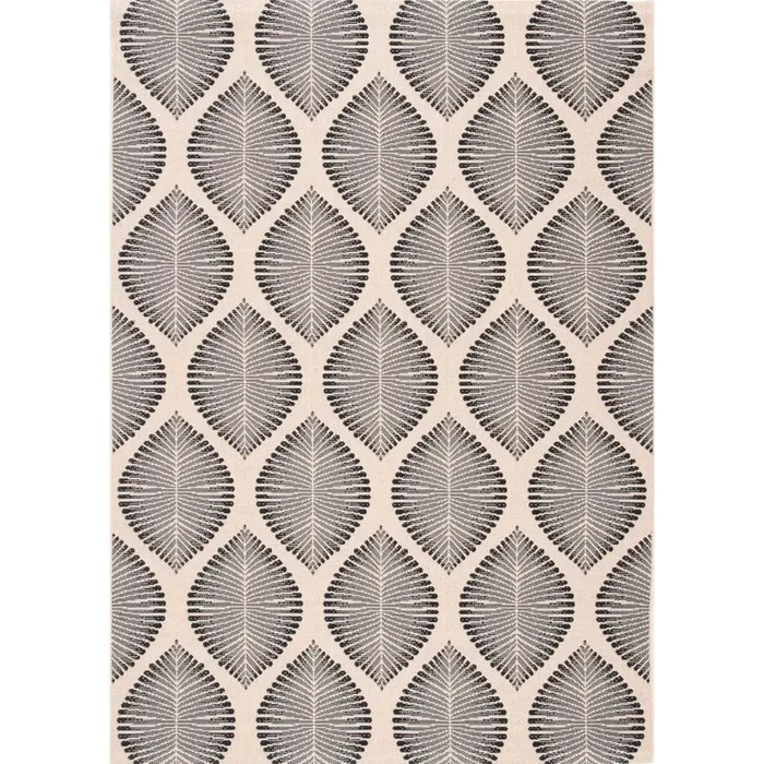 Safavieh Courtyard Cy7504-25612 Black/Ivory Rugs