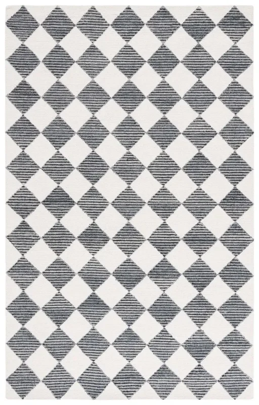 Safavieh Ebony Ebn120Z Black/Ivory Rug