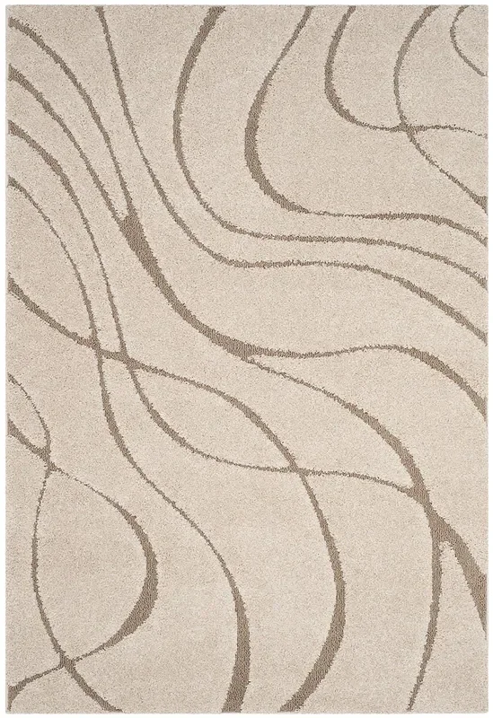 Safavieh Florida Shag Sg471-1113 Cream / Beige Rugs