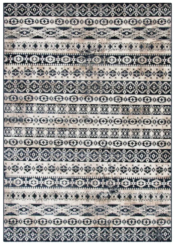 Safavieh Herat Hrt370G Ivory/Black Rugs