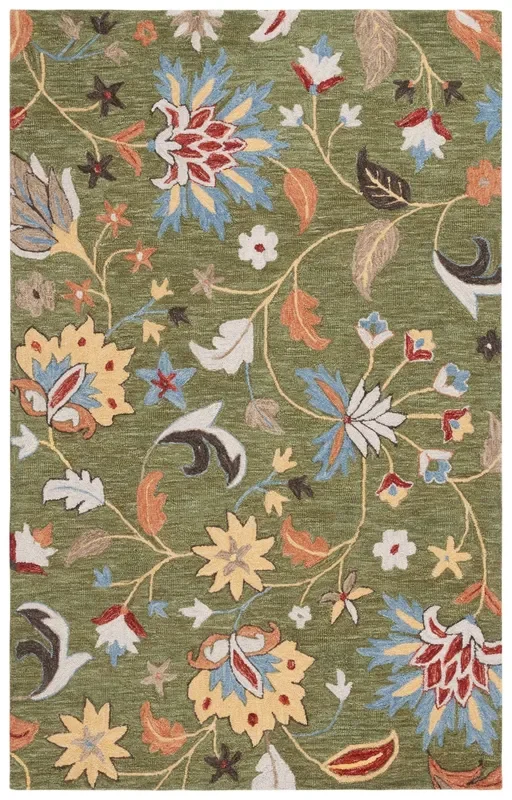 Safavieh Jardin Jar256Y Green/Blue Rug