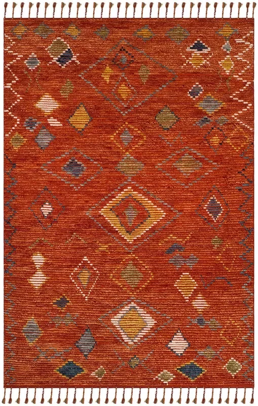 Safavieh Kenya Kny545A Red / Multi Rugs