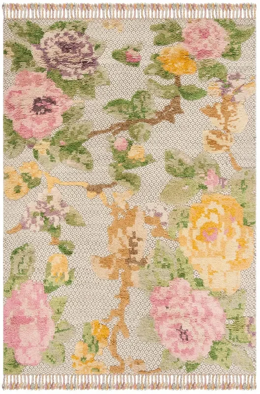 Safavieh Kenya Kny802P Pink / Grey Rugs