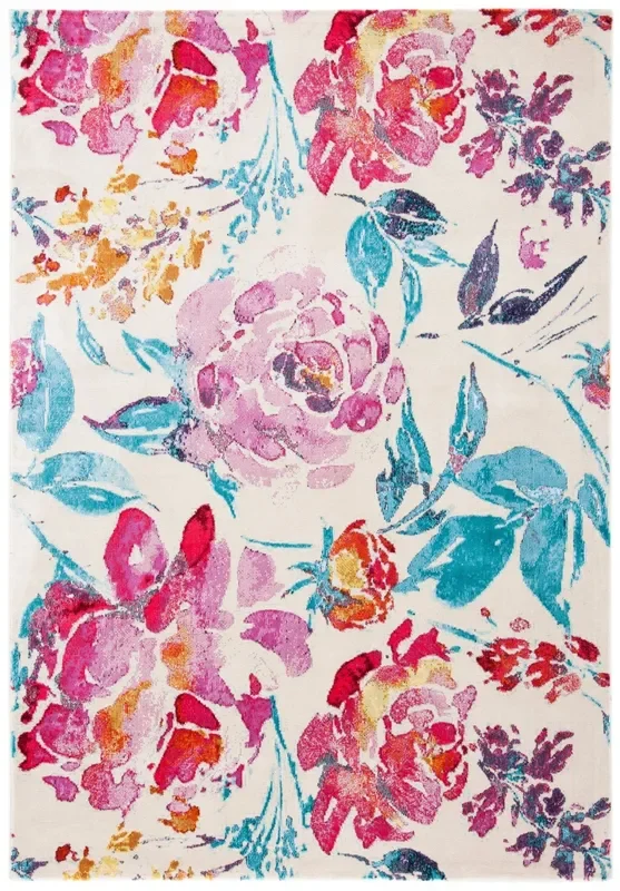 Safavieh Lillian Lln376A Ivory/Rose Rugs