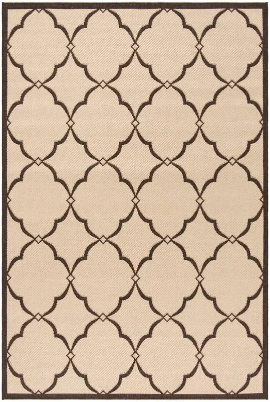 Safavieh Linden Lnd125U Creme / Brown Rugs
