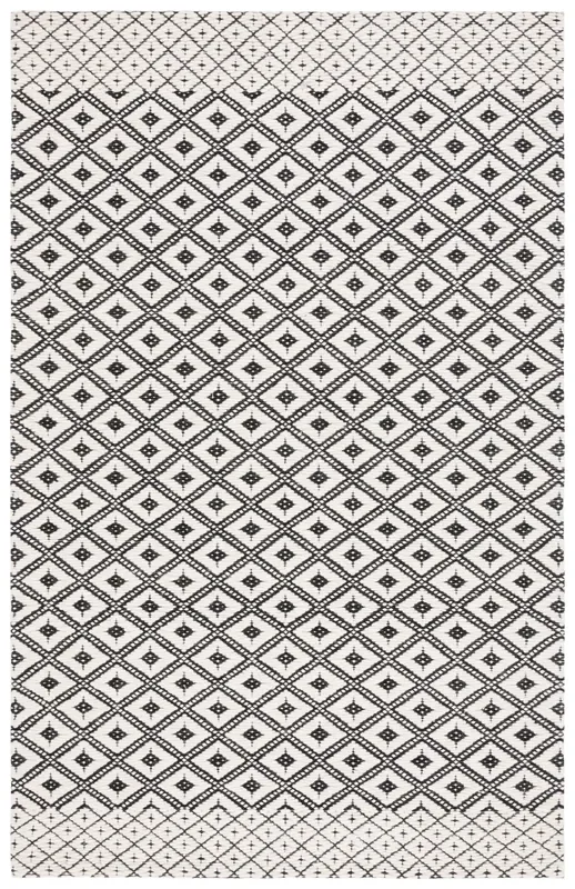 Safavieh Marbella Mrb455Z Black/Ivory Rug