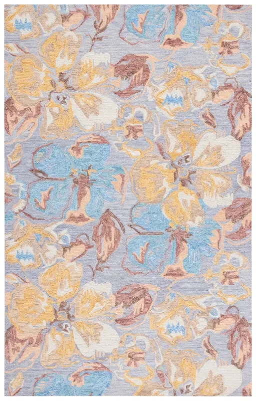 Safavieh Metro Met250F Grey/Yellow Rugs