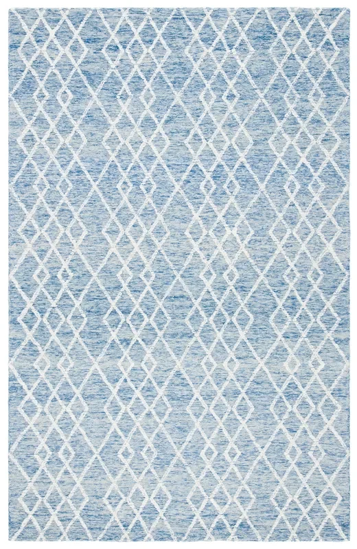 Safavieh Metro Met994M Blue/Ivory Rugs