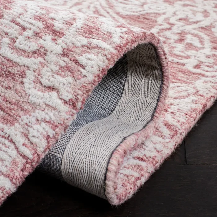 Safavieh Metro Met997U Dark Pink/Ivory Rug
