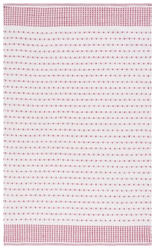 Safavieh Montauk Mtk714Q Red/Ivory Rug