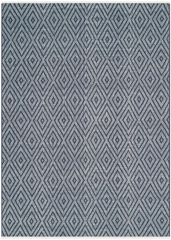 Safavieh Montauk Mtk811C Navy / Ivory Rugs