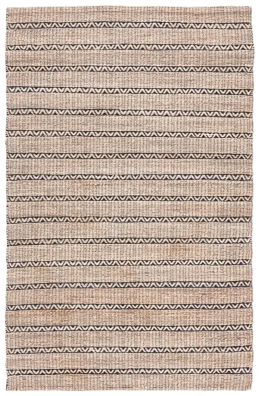 Safavieh Natural Fiber Nfb655Z Black/Natural Rug