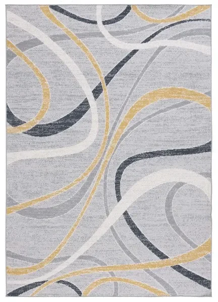 Safavieh Odyssey Ody812G Grey/Gold Ivory Rug