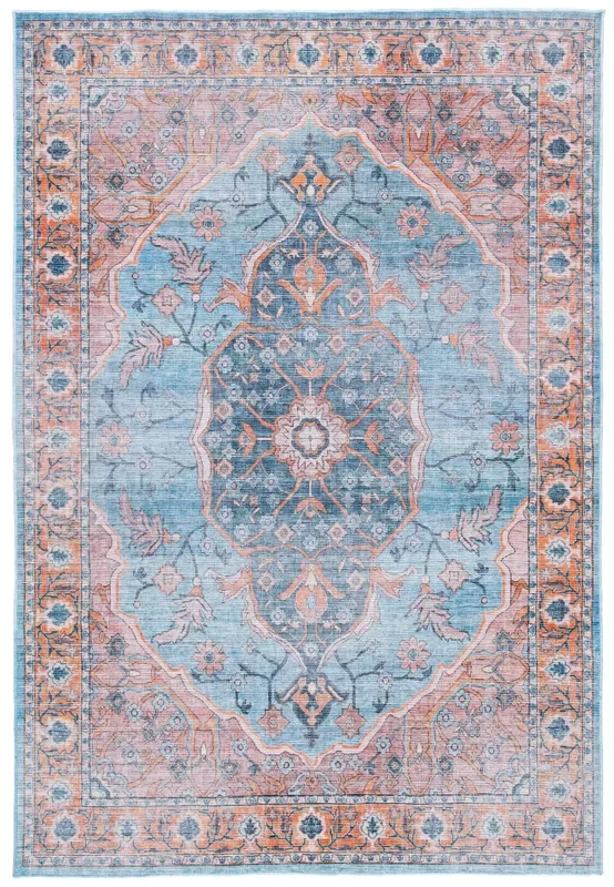 Safavieh Serapi Sep540M Blue/Orange Rugs