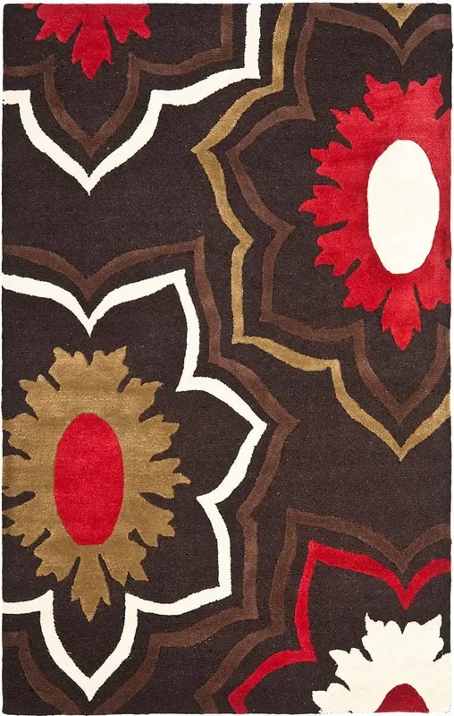 Safavieh Soho Soh857A Brown / Multi Rugs