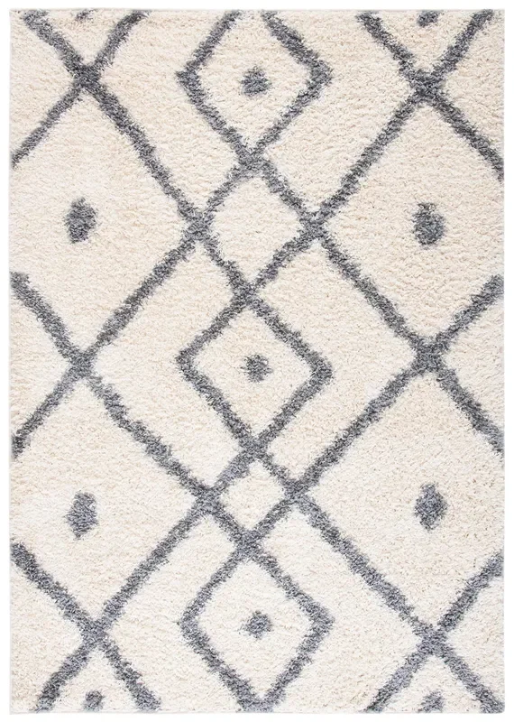 Safavieh Venus Shag Vns683A Ivory/Grey Rugs