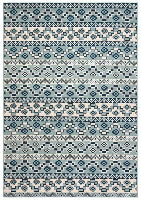 Safavieh Veranda Ver095 Turquoise/Blue Rugs