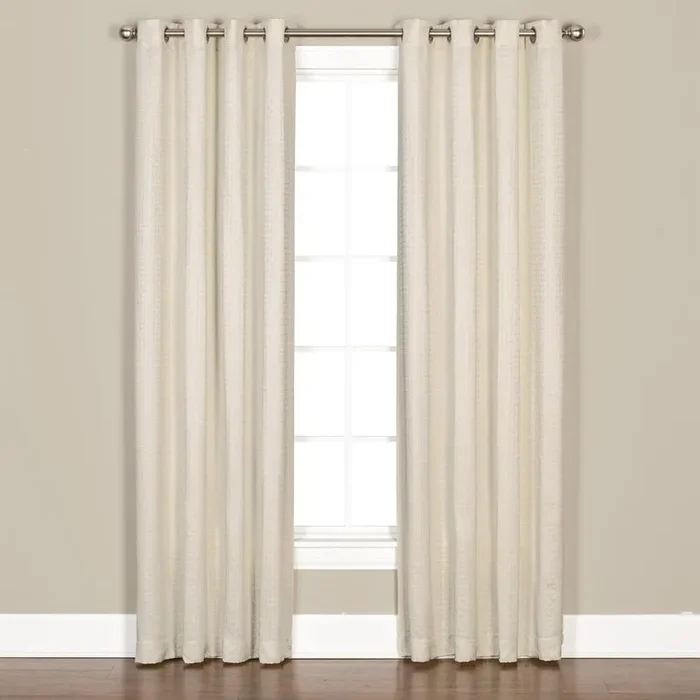 Saturday Knight Ltd Parkland Windowpane Tailored Fabric Panel – Natural