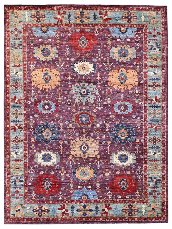 Sauj-Bulak Handwoven Closeout Rug, J51774